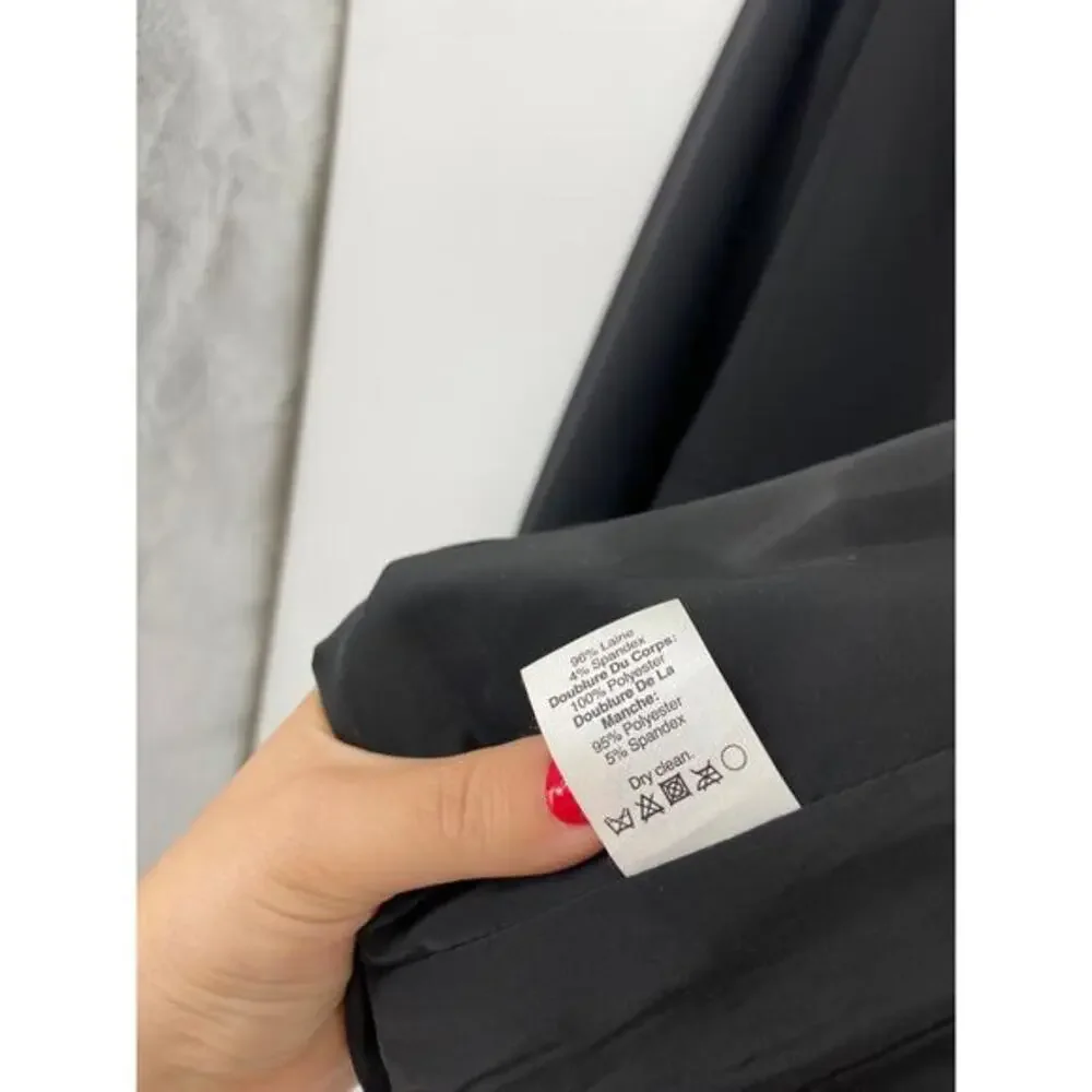 J. Crew‎ black 1031 Bi-stretch blazer